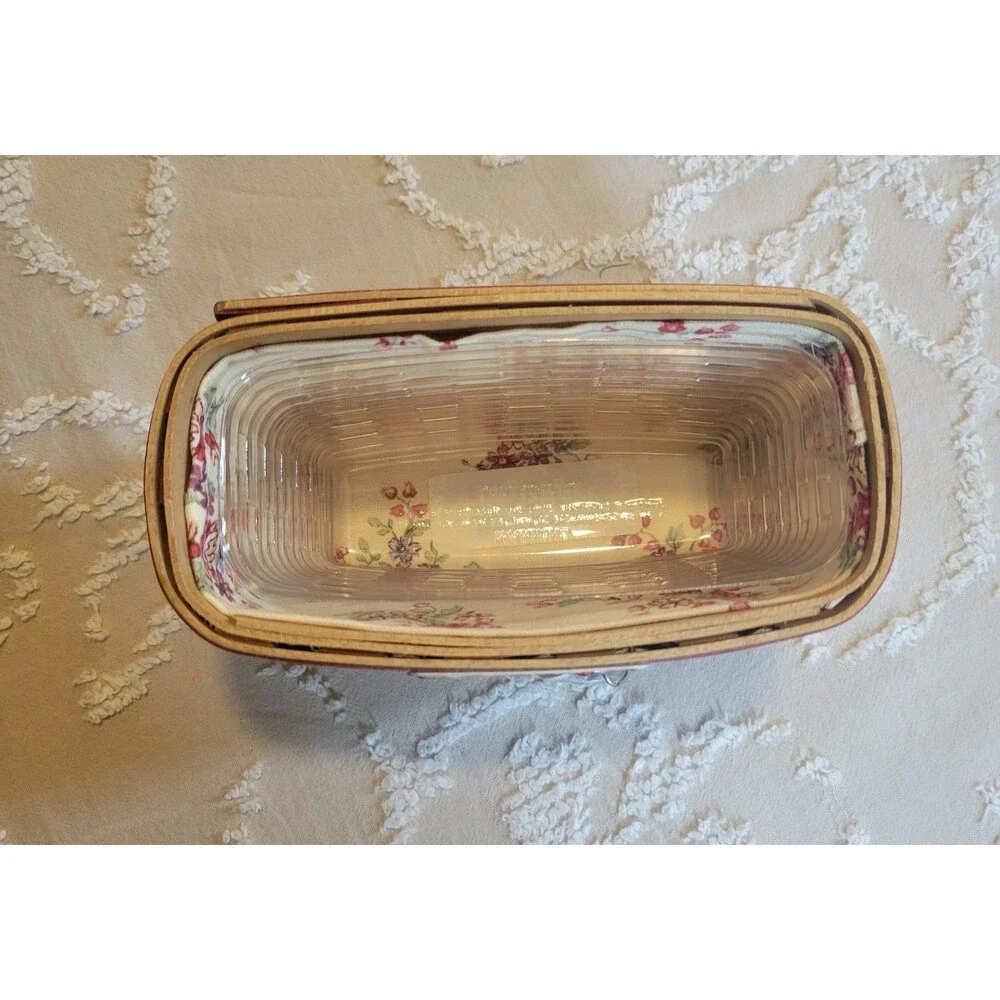 Longaberger 2004 Hostess Appreciation Basket Lid Protector Tie-on New